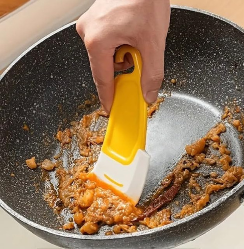 Espátula Raspadora De Cocina De Silicona, 5 Unidades. Raspad