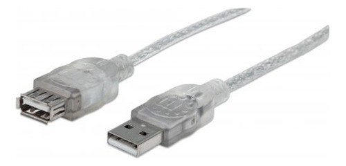 Cable Usb 2.0 Extension 1,8 Mts Manhattan