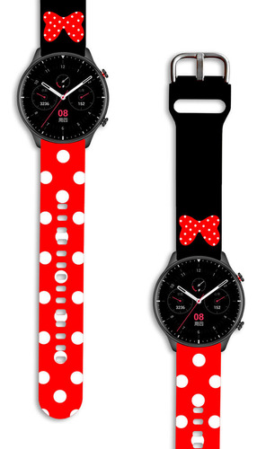 Correa Compatible Con Amazfit Gtr 2 Minnie Mouse Rjng