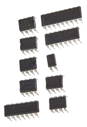 85 Piezas De Chips Ic Uln2803 Pc817 Ne5532 Opamp Ua741