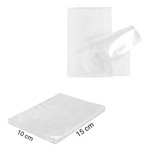 Saco Para Doces 10x15,006 100un Saco Transparente Pp
