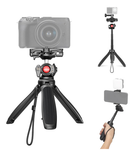 Cámara De Teléfono Trípode Neewer Tp38 Con Palo Para Selfies