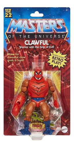 Masters Of The Universe Origins - Clawful 5.5 Pulgadas