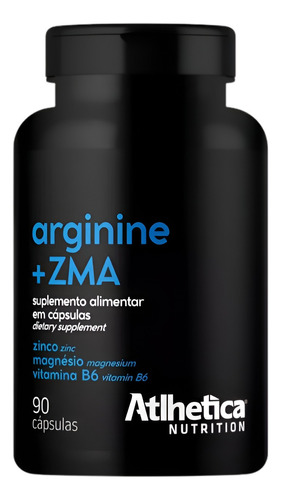 Arginina + Zma/magnesio+zinc+vitamina Complejo B (b6) 90caps