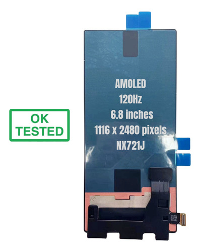 For Pantalla Táctil Amoled For Zte Nubia Z60 Ultra Nx721j