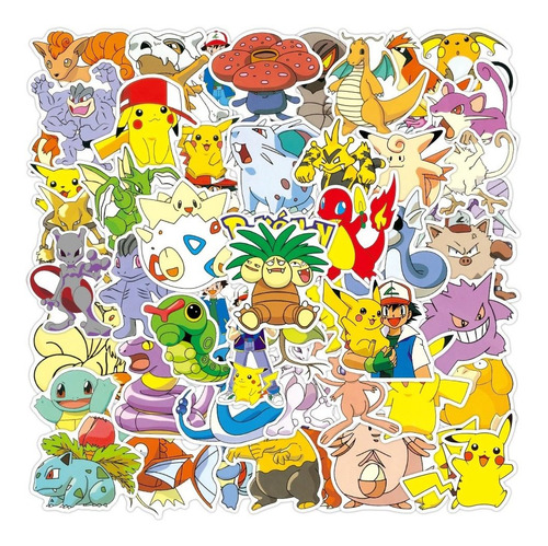 Pokémon Set 100 Stickers