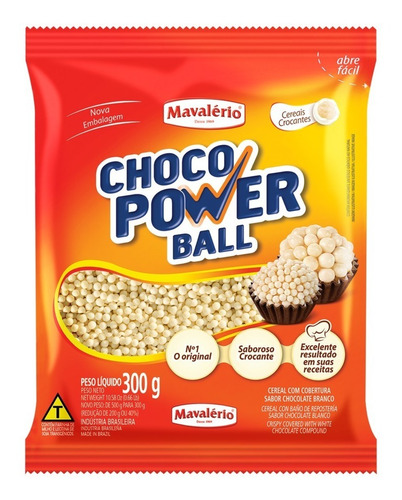 Cereal Inflado Micro Blanco Choco Power Ball Mavalerio 300g