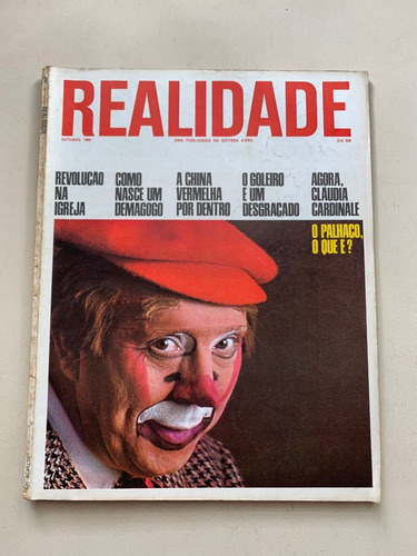 Revista Realidade Cláudia Cordinale Íris Rezende 1966 G040