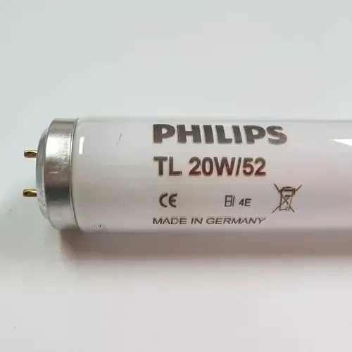 Lâmpada Fluor Phililps Tl20/52 Para Fototerapia Kit 2 Peças