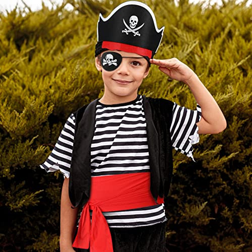 Conjunto De Accesorios De Disfraz De Pirata Parches De Ojo D