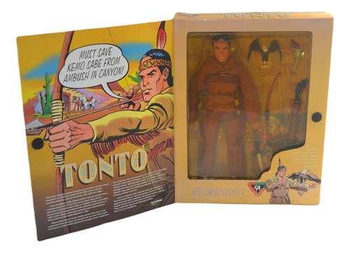 Captain Action Toro Tonto El Llanero Solitario 12 Pulgadas