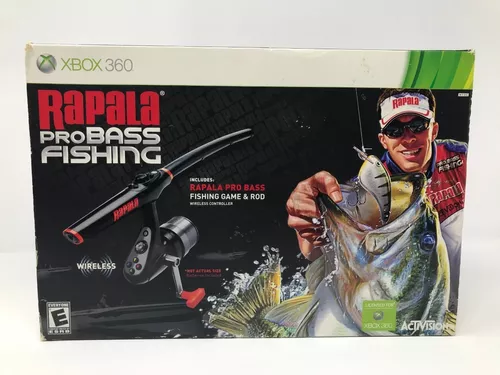 Rapala Pro Bass Fishing Caña De Pescar (xbox 360) Sellado