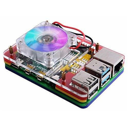 Ventilador Silencioso Geeekpi 4 Unidades Para Raspberry Pi 4