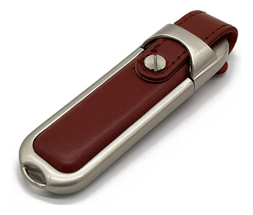 Memoria Usb Cuero Gb Pen Drive Capacidad: Color: Marron