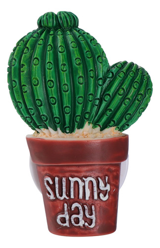 Ambientador De Coche Con Forma De Cactus, Bálsamo Sólido, Co