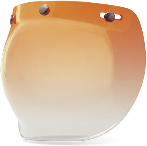 Viseira Bubble Bell Custom 500 Amber Gradiente