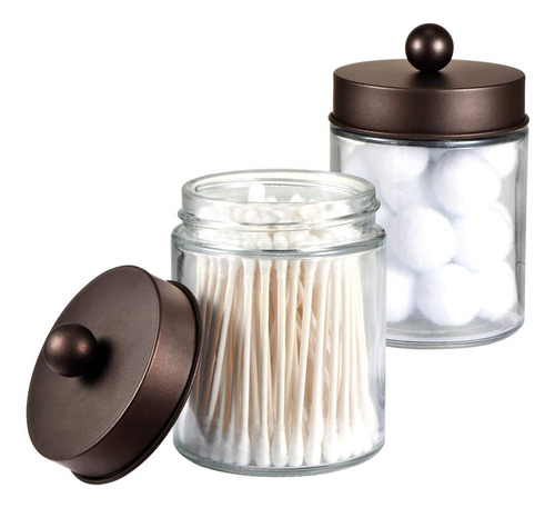 Apothecary Jars - Organizador De Almacenamiento De Baño, Bon