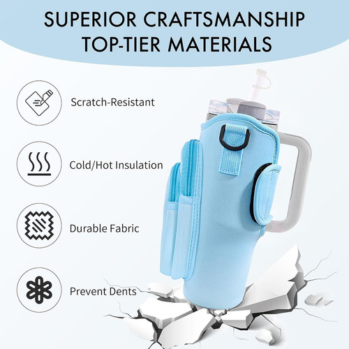 Funda Bolsa Para Termo Stanley 40oz Botellas Agua Con Correa