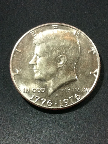 Moneda Medio Dólar Kennedy 1776-1976 Ex.