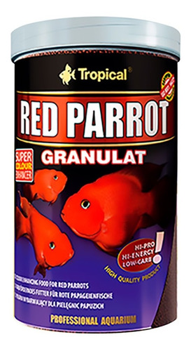 Alimento Red Parrot Granulat Tropical 100 Gr