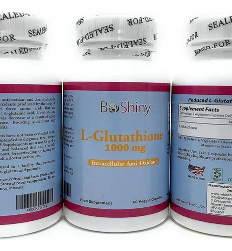 Beshiny Vegan Glutathione 1000mg Skin Pills