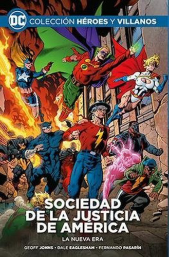 Dc Héroes Y Villanos Número 45 Sociedad Justicia América
