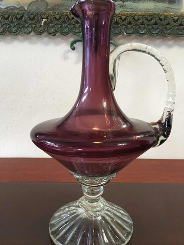 Imagen 3 de 6 de Hermosa Vinera Fina Exclusiva . Vidrio De Murano Antigüedad