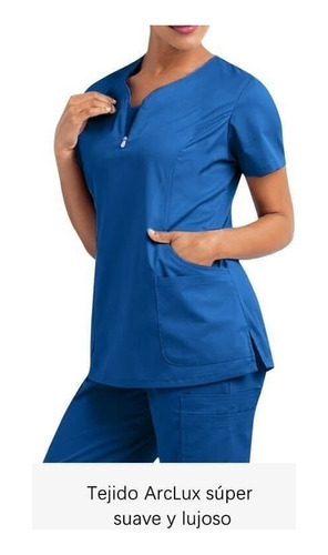 Bata Elástica De Enfermera Cirujana Conjunto Uniforme Médico