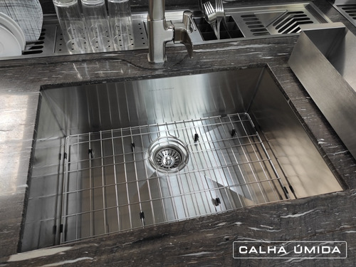 Imagem 7 de 7 de Grade Aramada Inox Proteção Fundo Pia Cuba Eletropolid 60x40