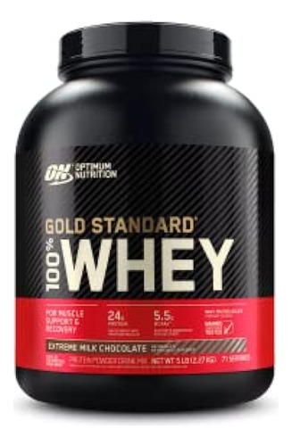 Optimum Nutrition Gold Standard 100 % Whey Protein Powder, E