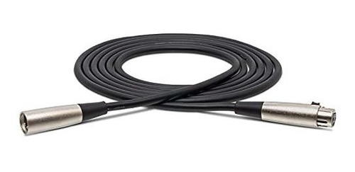 Hosa Mcl-103 Xlr3f A Xlr3m Cable De Micrófono, 3 Pies
