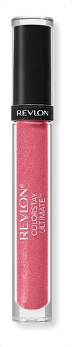 Labial Revlon Liquid Lipstick ColorStay Ultimate color premium pink satinado