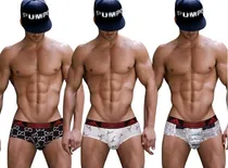 Comprar Tripack Boxer Corto Tipo Briesf  Ropa Interior Hombre 3pcs