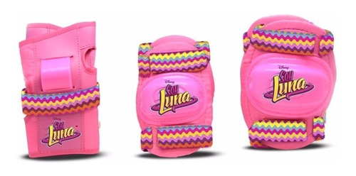 Set De Protecciones Soy Luna Coderas + Rodilleras + Muñequer