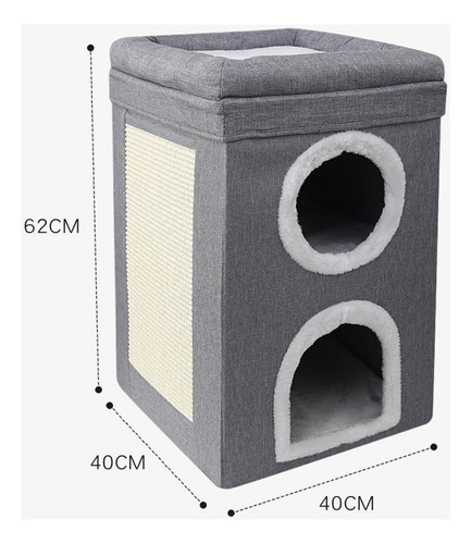 Cama Plegable Para Gatos, Cubierta, Condominio, Decoración