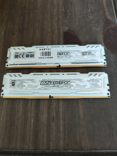 Memoria Ram Ballistix Ddr4 8gb X2 (16gb)