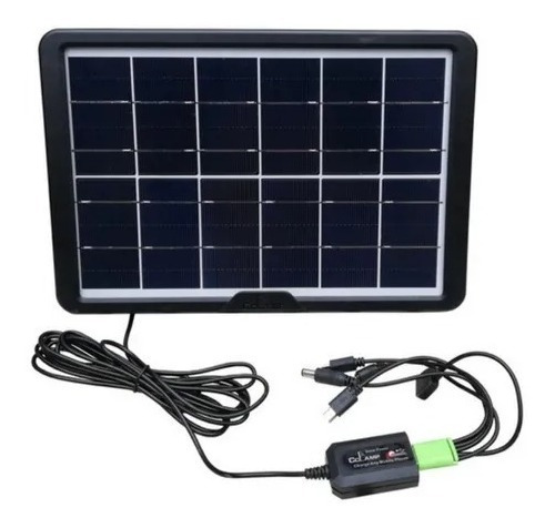 Panel Solar Cargador Celular 8w 6v Energía Solar Cl-650
