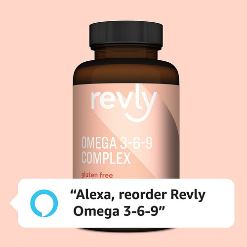 Amazon Brand - Revly Omega 3-6-9 Complex Of Fish, Flaxseed A
