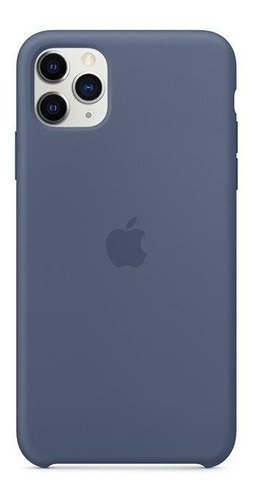 Funda para iPhone 11 Pro Max Apple, Silicone Blue - MX032zm/a Apple