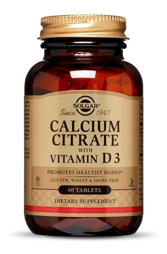 Calcium Citrate With Vit D3 60 Tab
