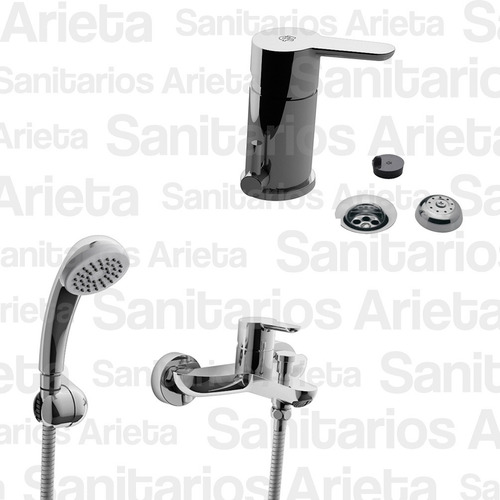 Combo Griferia Monocomando Fv Puelo 189/b5 + 310/b5 Cs2422