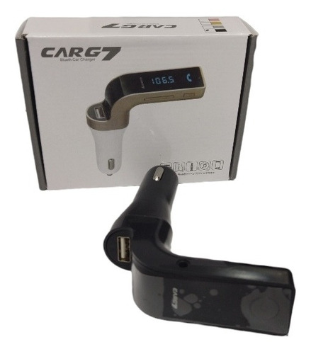 Car G7 Transmisor Fm Bluetooth Pendrive Micro Sd Auxiliar 
