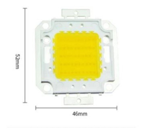 Led 100w 30-32 V Foco Lampara Luz Blanco Pack 2 Unidades