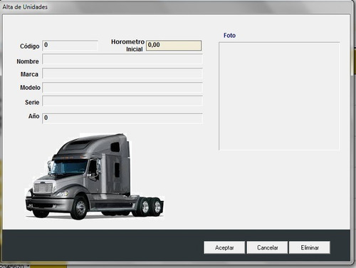 Software Para Control De Suministros Transporte.