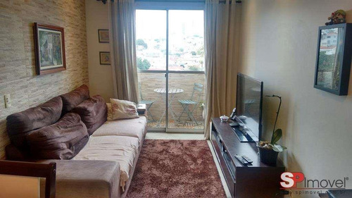 Imagem 2 de 16 de Apartamento Com 2 Dormitórios À Venda, 62 M² Por R$ 350.000 - Chácara Do Encosto - São Paulo/sp - Ap4050v