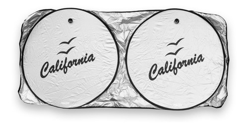 Imagen 1 de 4 de Parasol Silver California Universal Para Coche