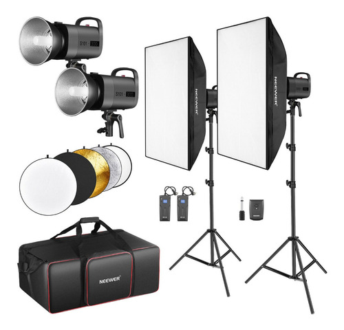 Luces Neewer 600w Photo Studio Strobe Flash Lighting