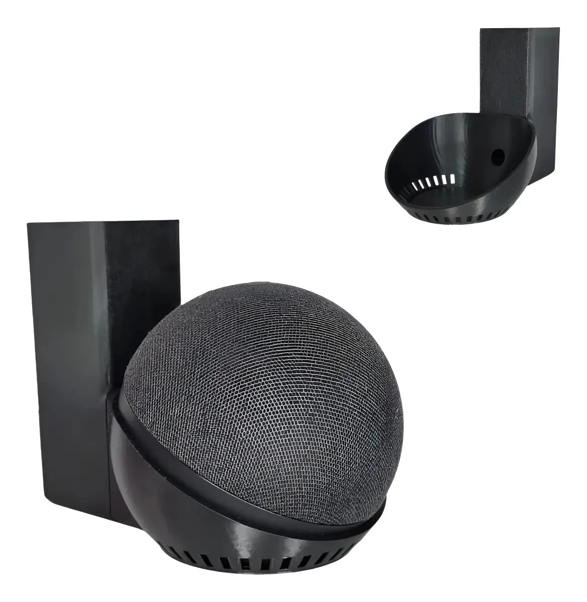 Suporte De Tomada Parede Stand Amazon Alexa Echo Dot 5 Ou 4 Preto no Mercado Livre
