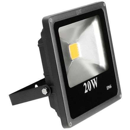 Reflector Led 20w 220v Alta Potencia Ip66 Aluminio Exterior