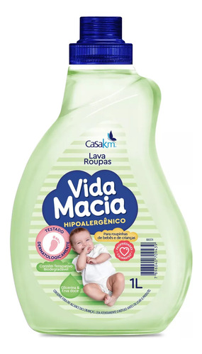 Kit C/ 2 Lava Roupas Vida Macia Erva Doce Mais Limpo Luxo